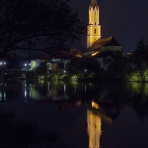 St. Johannes bei Nacht